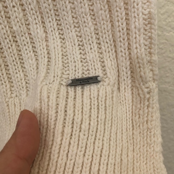 ABERCROMBIE & FITCH Womens Medium Mock Neck Sleeveless Sweater Vest Stripe NWT - Picture 12 of 16